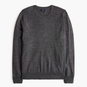 J. Crew Men's Classic Gray Crewneck Sweater